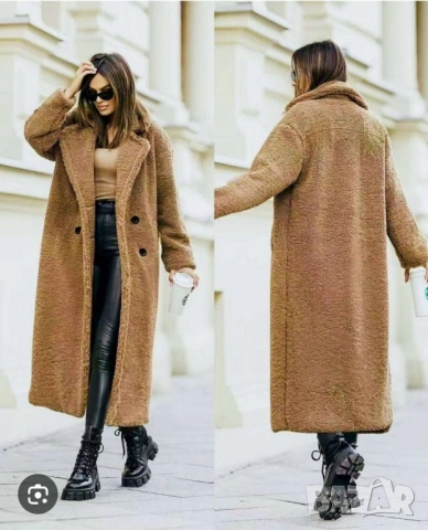 Пухкави палта Teddy Bear , снимка 5 - Палта, манта - 51693836