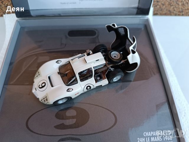 Minichamps 1:43 Chaparral 2D 24h Le Mans 1966 Phil Hill Joakim Bonnier, снимка 11 - Колекции - 46504792