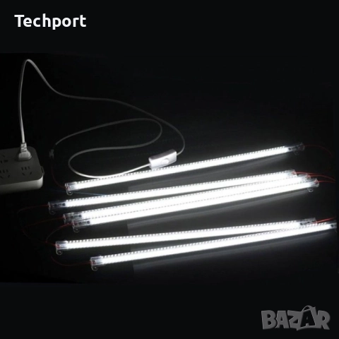 LED лента твърд корпус 100см 220v или 12V, снимка 5 - Лед осветление - 52353008
