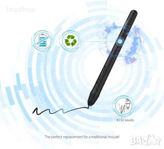 Нов графичен таблет XP-PEN Star G640 за дигитално рисуване подписи и OSU  , снимка 7 - Таблети - 54096777