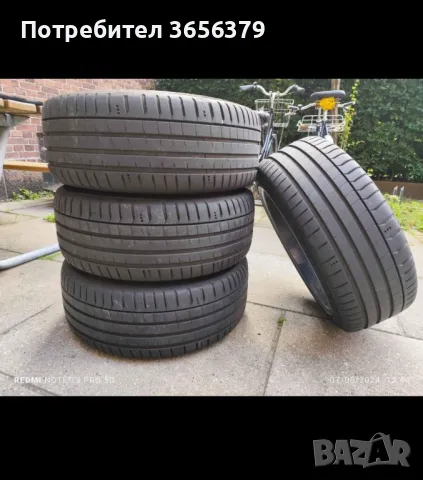 BMW F30 Джанти с гуми Michelin Pilot , снимка 3 - Гуми и джанти - 47008071