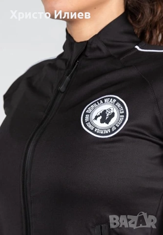 Дамско спортно горнище Суитшърт Яке Gorilla Wear , снимка 5 - Спортни екипи - 53511311