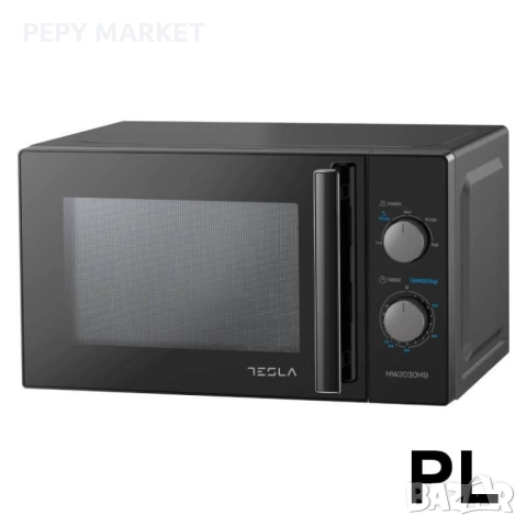 Микровълнова печка MW2030MB Описание:  Модел: MW2030MB Цвят: Черен Капацитет: 20 литра Мощност: 700 , снимка 1