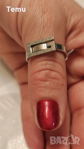 Уникален пръстен от медицинска стомана