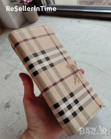 Нов клъч/ портмоне Burberry , снимка 3 - Портфейли, портмонета - 53509841