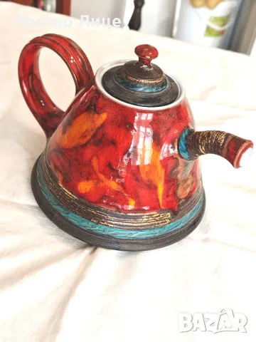 Разкошен Антикварен Рядък Чаен Сервиз hand made DANKO 1990те г., снимка 7 - Антикварни и старинни предмети - 49336128