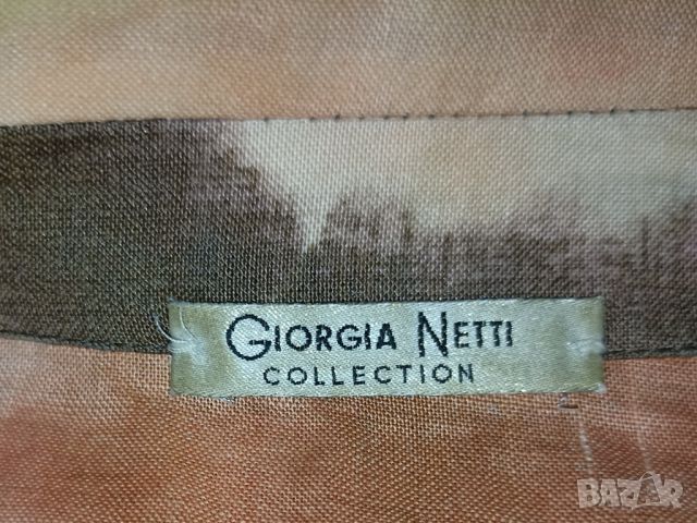 Georgia Netti- L- Ленен летен костюм- пола и блуза , снимка 10 - Костюми - 46124008