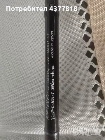 Yamaga Blanks BlueCurrent 82F NANO, снимка 3 - Въдици - 51071228