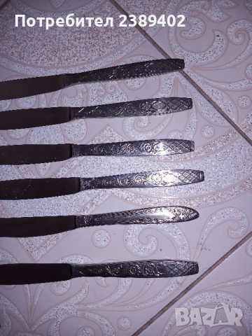 ССР 6 ножа  цената е за 6те, снимка 2 - Антикварни и старинни предмети - 45006935