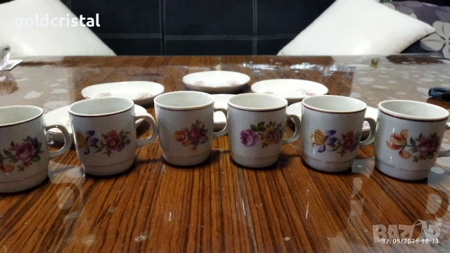Стар български порцелан чашки за кафе , снимка 11 - Антикварни и старинни предмети - 42867571
