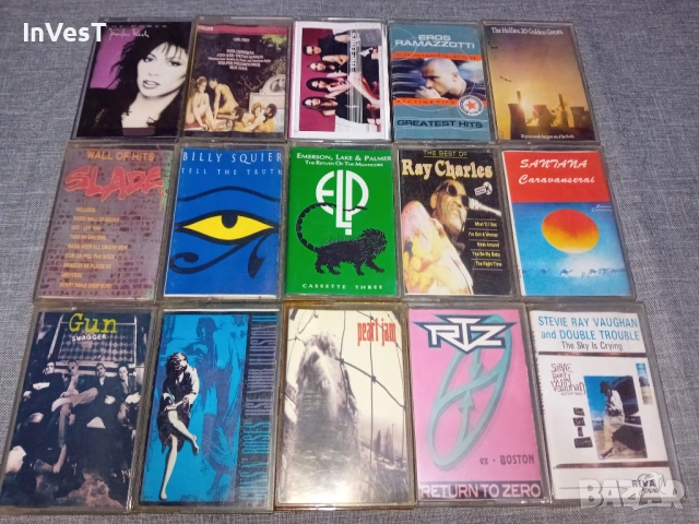 Аудио касети с музика 15бр.