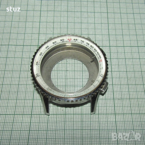 Каса със стъкло за мъжки часовник 