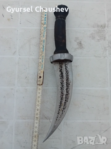 Стар кавказки нож, снимка 2 - Антикварни и старинни предмети - 53770855