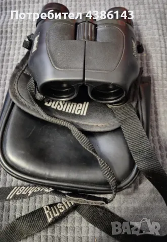 Продавам бинокъл Bushnell Powerview 7-15x25 с калъф , снимка 2 - Екипировка - 49843940