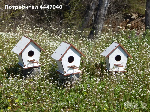 КЪЩИЧКА ЗА ПТИЦИ, снимка 2 - Саксии и кашпи - 49928080