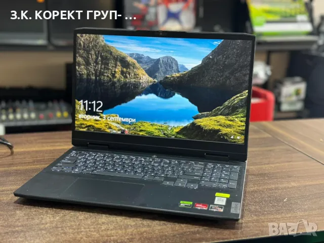 Lenovo IdeaPad gaming 3, снимка 1 - Лаптопи за игри - 47117565