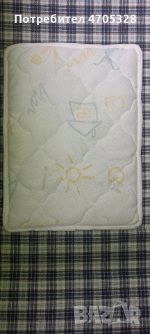 матрак за детска кошара като нов, снимка 4 - Кошарки - 53062415