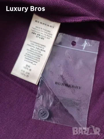 Мъжки тениски с яка Burberry, снимка 9 - Тениски - 47067827