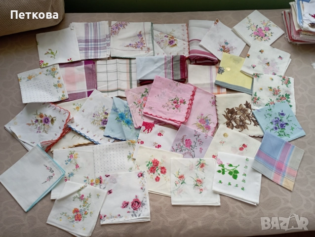 Носни кърпички от плат , снимка 2 - Колекции - 51486278
