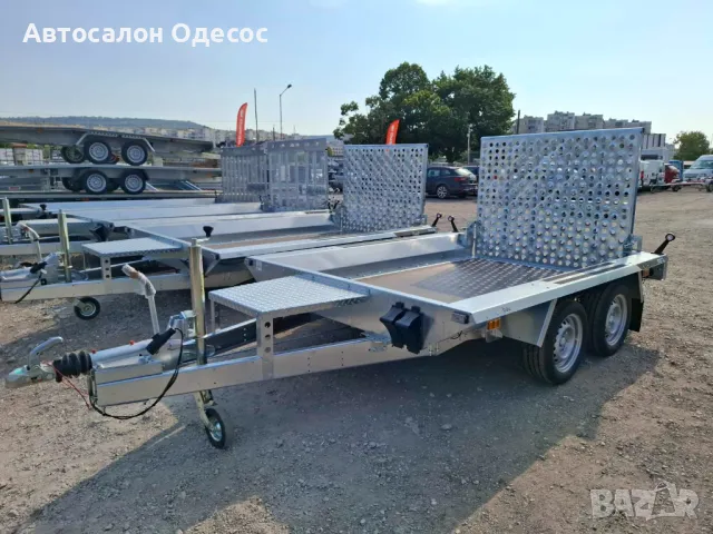 НОВО ремарке за строителна техника MARTZ BAU-3 260/2 2700kg, снимка 1 - Ремаркета - 47829912