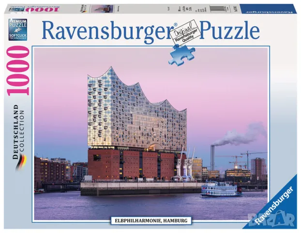 Пъзел "Philharmonic of Hamburg" Ravensburger 1000 части, снимка 1 - Пъзели - 49238147