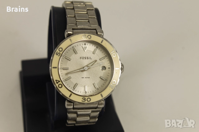 Дамски Стоманен Кварцов Часовник FOSSIL, снимка 2 - Дамски - 51626321