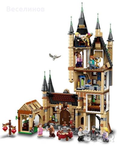 Конструктор LEGO 75969 Harry Potter - Хогуортс, Aстрономическата кула, снимка 4 - Образователни игри - 45277023