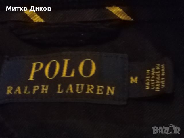 Джинсово яке Polo Ralph Lauren марково оригиално ново тъмно синьо размер М, снимка 7 - Якета - 45586317