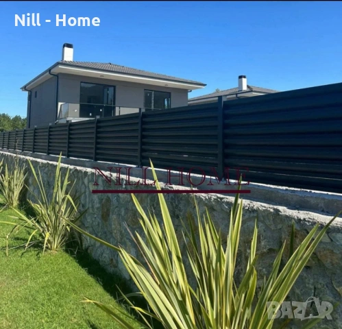 Ограда ( тип щора ) ЛАМЕЛИ/ПАНА/ВРАТИ/СТЪЛБОВЕ/АНТРАЦИД, снимка 6 - Огради и мрежи - 52745976