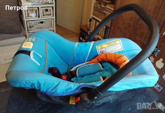 Детско столче за кола и кошница за носене Lorelli Lifesaver, снимка 2 - Столчета за кола и колело - 53703278