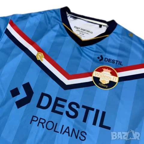 Оригинална тениска Robey Sportswear x Willem II🇳🇱 2019/2022 third kit | XL - XXL размер, снимка 3 - Тениски - 46862361