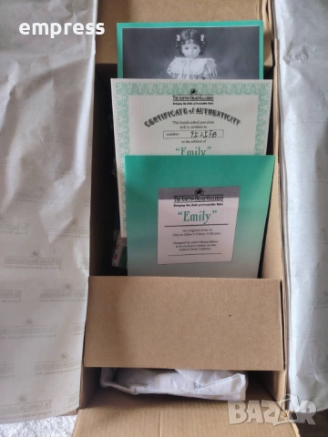 Порцеланова кукла Dianna Effner Emily , снимка 5 - Колекции - 53927274