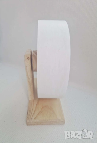 Колело от дърво за хамстери с дизайн Мишок, снимка 3 - Други животни - 53414244