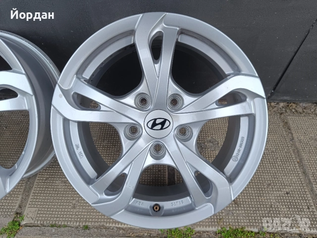 Алуминиеви джанти 16 ' цола 5x114,3 Хюндай / HYUNDAI 6,5J ET45 + датчици за налягане, снимка 10 - Гуми и джанти - 54182877