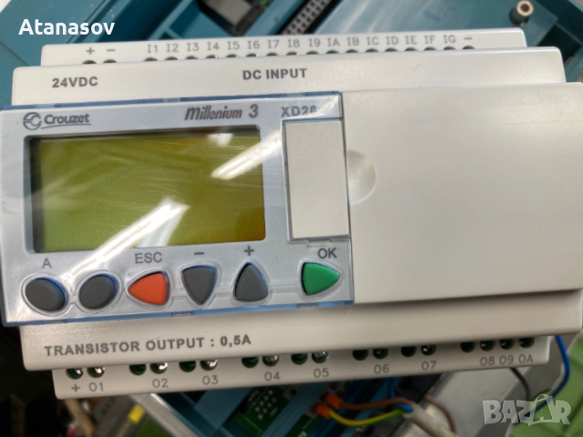 Контролер Crouzet 16входа/10 изхода 24V DC, снимка 2 - Други машини и части - 54236010