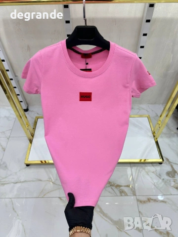 НОВ модел Дамска Тениска Hugo , снимка 2 - Тениски - 53289148