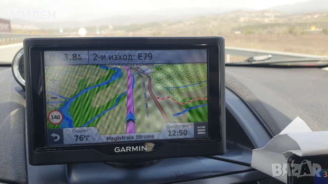 Навигация Гармин, GARMIN nuvi 57 LM + карта на цяла ЕВРОПА 2025,10, снимка 1 - Garmin - 44016114