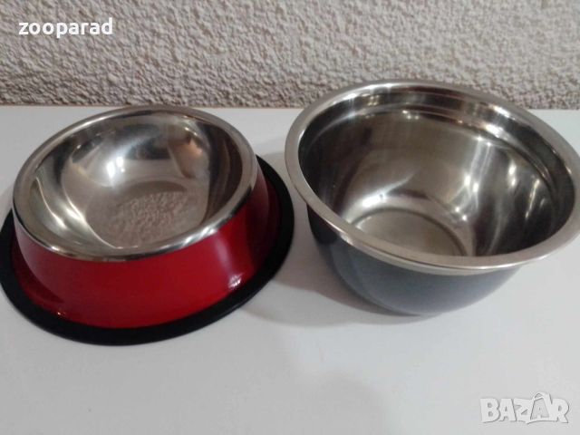 Метални неръждаеми Купички за храна и вода на вашият домашен любимец. , снимка 2 - За кучета - 45683350