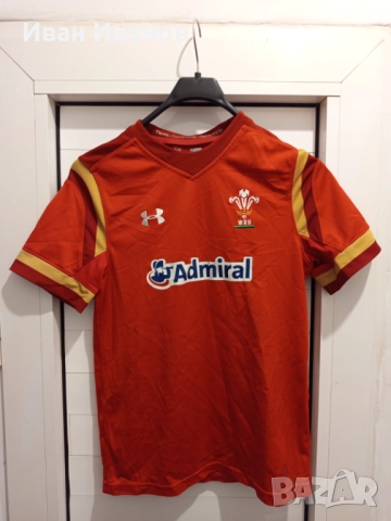 Оригинална ръгби фланелка на Уелс - under armour