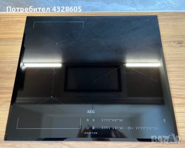 Индукционен плот за вграждане AEG IKE63441FB, снимка 2 - Котлони - 53962186