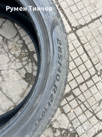 2бр летни гуми 285-40-21, снимка 3 - Гуми и джанти - 53902826