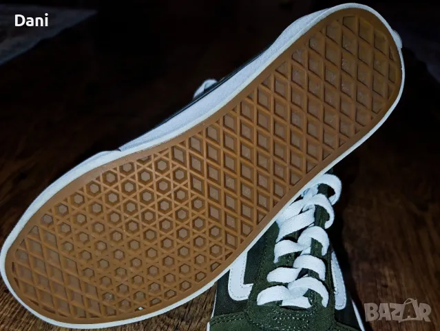 Vans olive green Suede обувки, снимка 5 - Кецове - 48298484