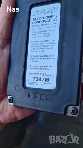 Продавам DOD Digitech FX53 Classic Tube, снимка 8 - Китари - 52348715