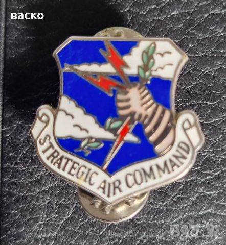 Значка Стратегическо въздушно командване на U. S. A., снимка 4 - Колекции - 45195455