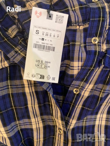 Нова риза S ZARA , снимка 6 - Ризи - 54011205