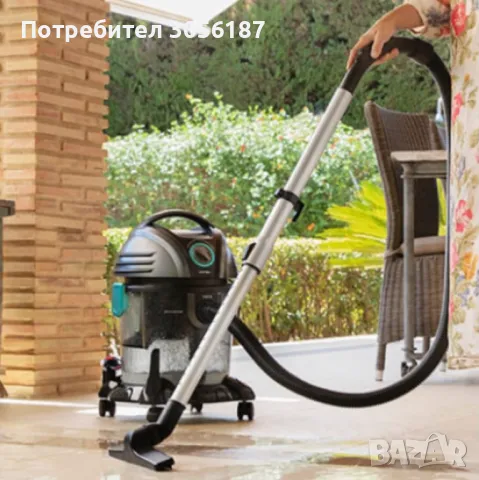 Прахосмукачка Conga wet & dry 1400W, снимка 3 - Прахосмукачки - 46969423