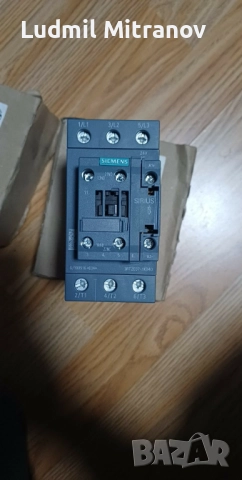 Силов контактор, AC-3 65 A, 30 kW / 400 V 1 NO + 1 NC, 24 V DC