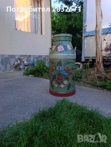 голям ръчно изрисуван гюм, снимка 6 - Декорация за дома - 50145878