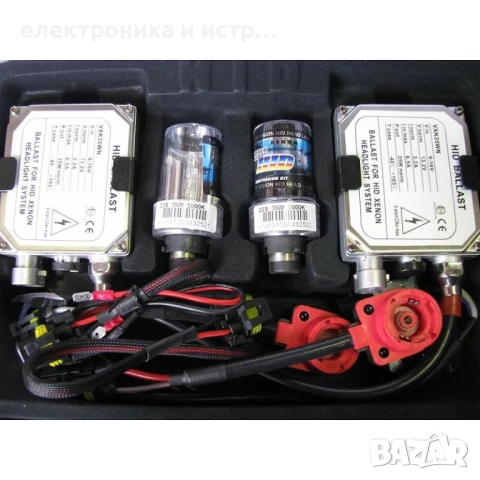 Ксенон система H7 6000K 35W , снимка 2 - Аксесоари и консумативи - 53335283
