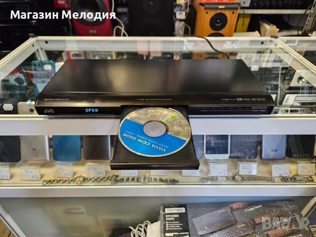ДВД JVC XV-N340 Отлично техническо състояние, добър външен вид. Чете всички видове дискове, включите, снимка 11 - Плейъри, домашно кино, прожектори - 43501922